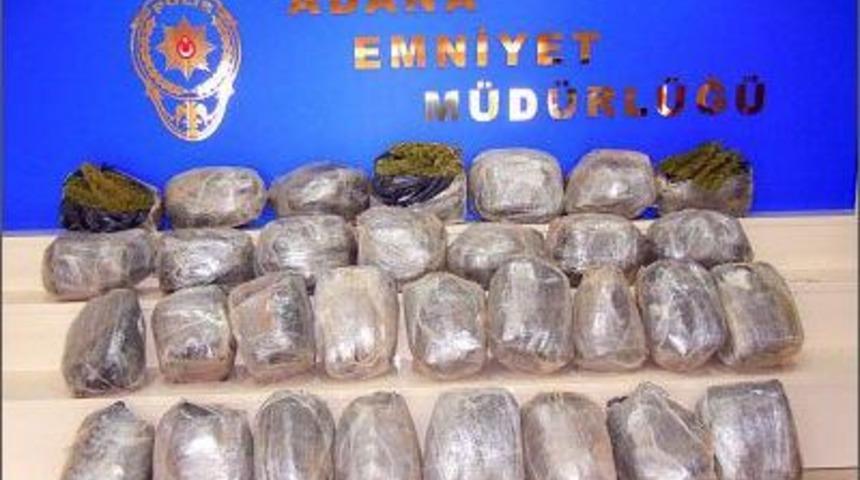 Adana'da 10 G&uuml;nde 7.5 Kilogram Eroin 171 Kilogram Esrar Ele Ge&ccedil;irildi