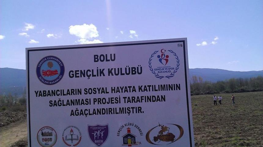 Bolu'daki Mülteciler Için Hatıra Ormanı Oluşturuldu