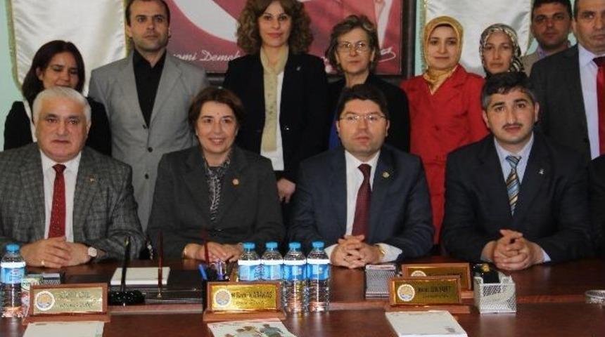 Bah&ccedil;ekapılı, Tso Başkanı Toks&ouml;z&rsquo;&uuml; Ziyaret Etti