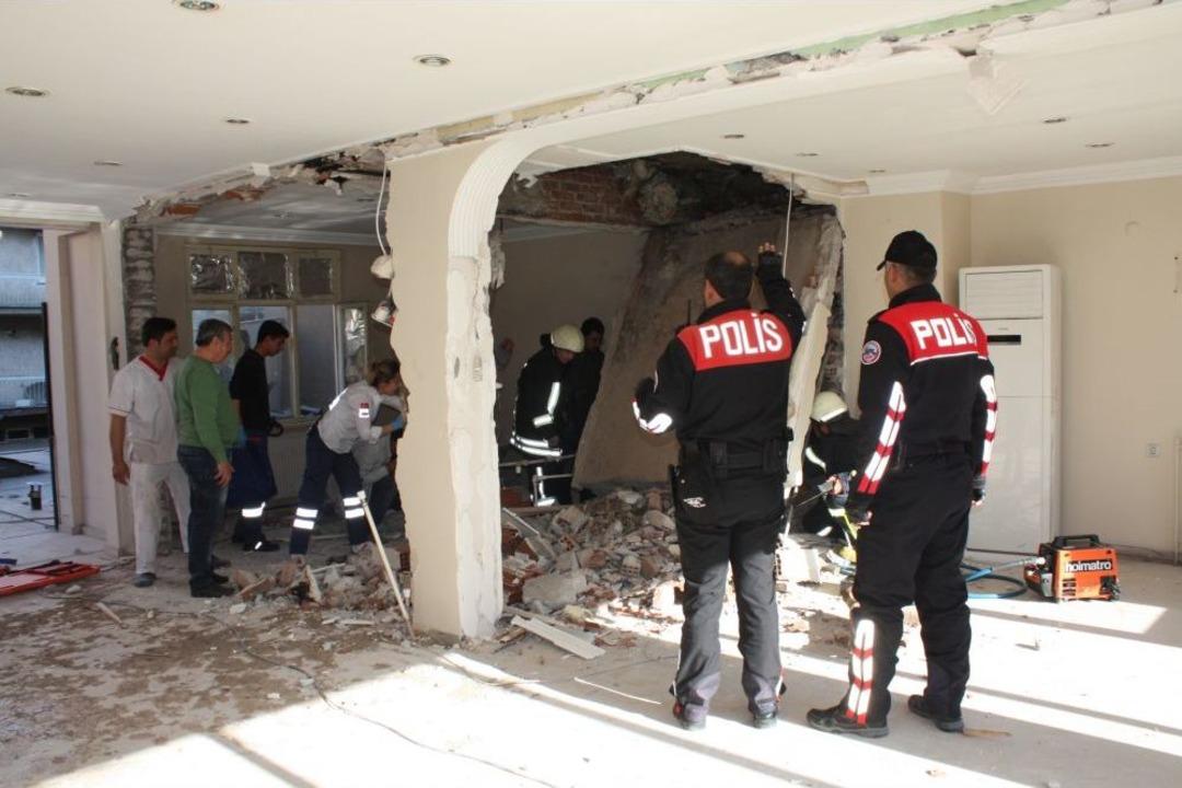 Uşak&rsquo;ta Meydana Gelen Iş Kazasında 1 Kişi Yaralandı