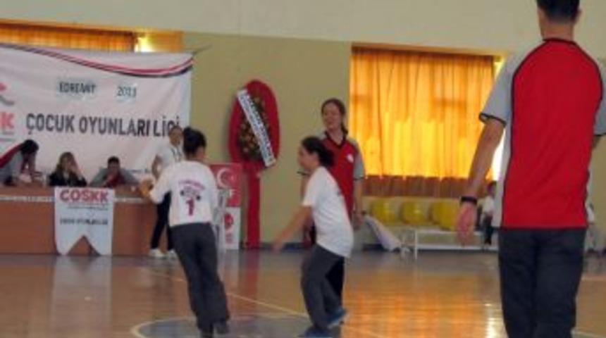 Edremit&rsquo;te Ilk Kez &Ccedil;ocuk Oyunları Ligi D&uuml;zenledi.