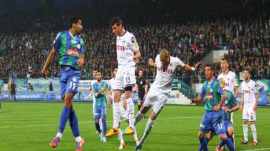 &Ccedil;aykur Rizespor: 1 - Manisaspor: 1