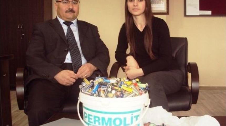 Pil Avcısı &Ouml;ğrenci Takdir Topladı