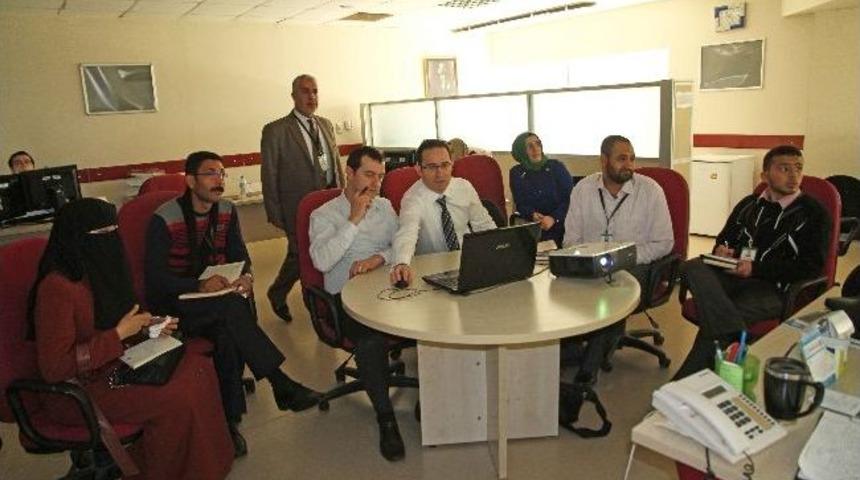 Filistinli Y&ouml;neticiler Yeni Sistemleri İnceledi