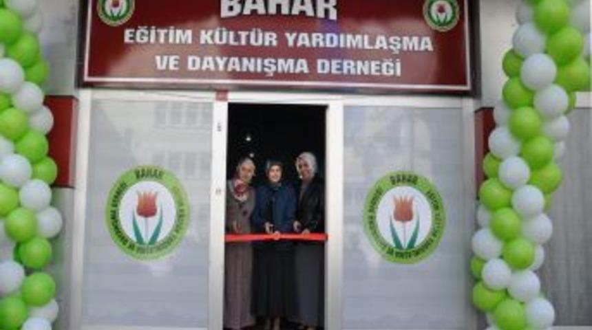 Bahar Derneği, Yeni Binasını Hizmete A&ccedil;tı