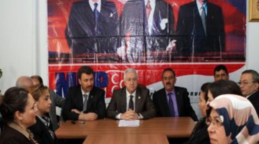 MHP&rsquo;den &lsquo;Bayrak&rsquo; Mitingine &Ccedil;ağrı