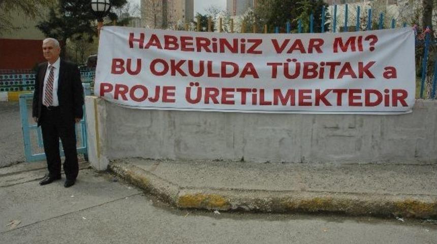 Şahinler Ortaokulu T&uuml;bitak İ&ccedil;in Proje Hazırlıyor