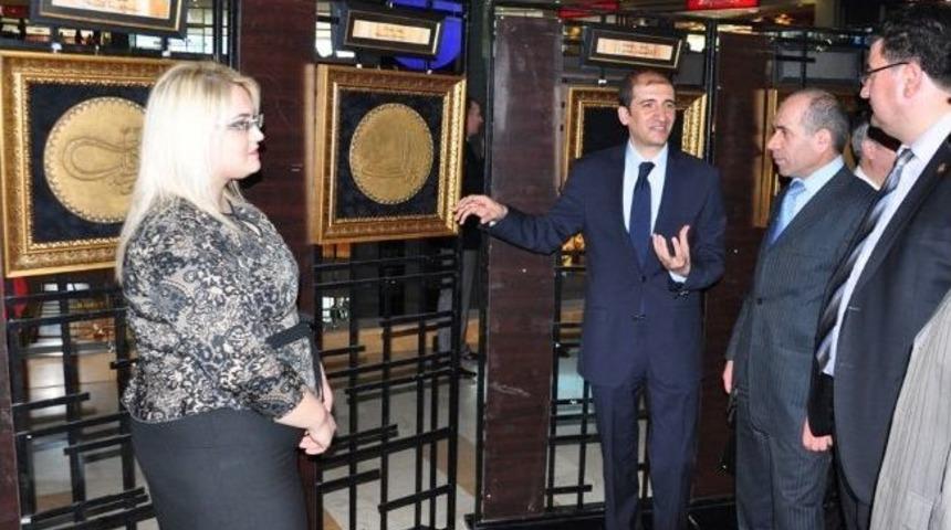 Tekirdağ&rsquo;da Osmanlı Padişah Tuğraları Sergisi A&ccedil;ıldı