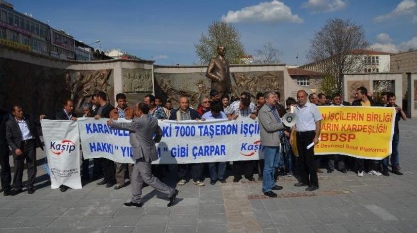 İş&ccedil;iler, Sınıfsız Halkların Kardeşliği İ&ccedil;in Biraraya Geldi
