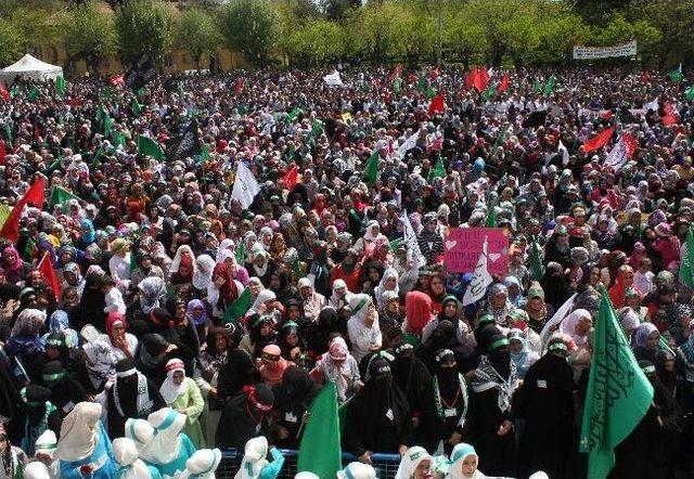 Gaziantep'te Kutlu Doğum Mitingi