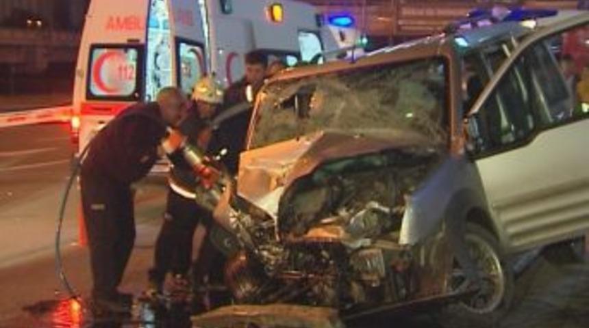 Ankara&rsquo;da kaza: 1 &ouml;l&uuml;, 1 ağır yaralı