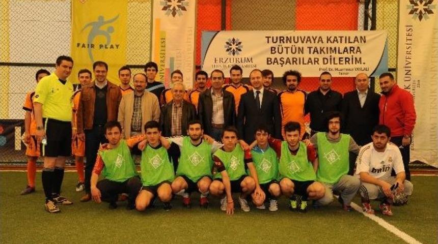 Etü Bölümler Arası Halı Saha Futbol Turnuvası” Final Müsabakası Yapıldı
