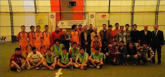 Etü Bölümler Arası Halı Saha Futbol Turnuvası” Final Müsabakası Yapıldı