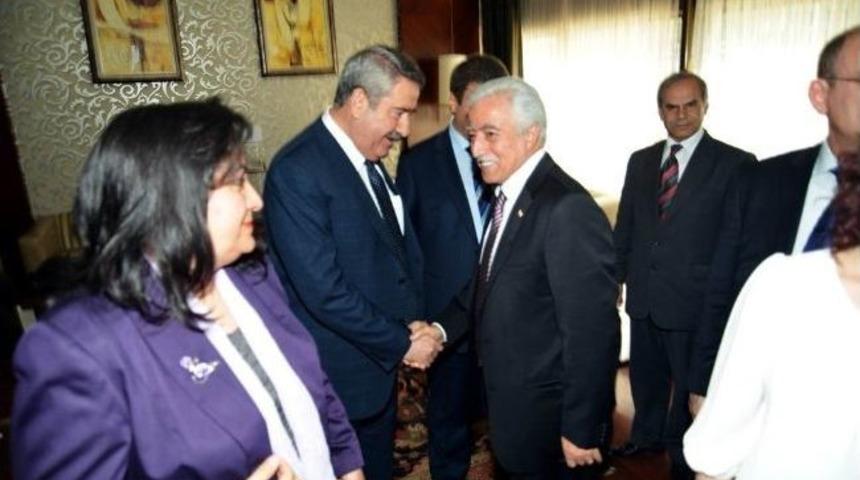 Vali Kıra&ccedil; Ve Aldırmaz Ankara&rsquo;da Buluştu