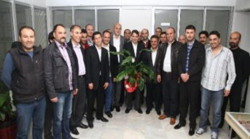 Yumurta &Uuml;reticileri Ve Satıcıları Derneği&rsquo;nden Başkan Tartan&rsquo;a Ziyaret