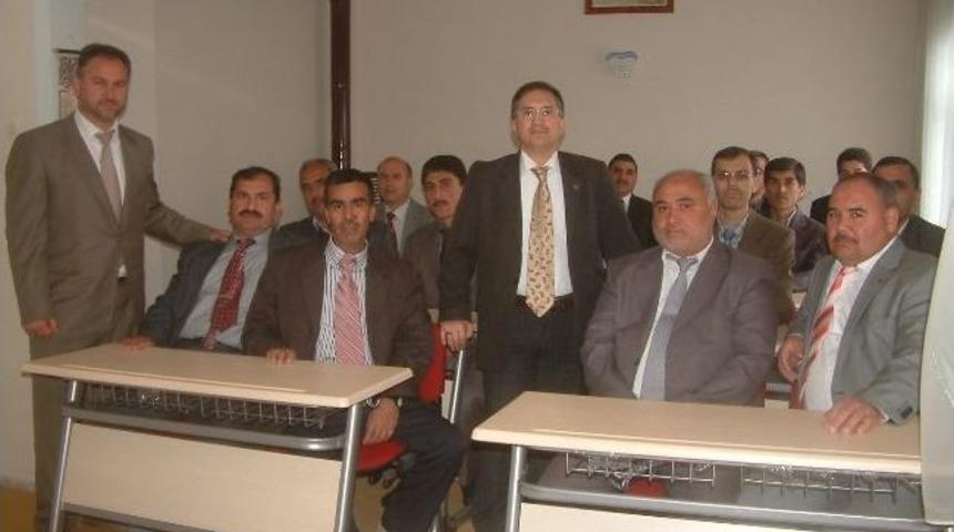 İmamlar, G&uuml;zel Ezan Okuma Kursunu Bitirdi