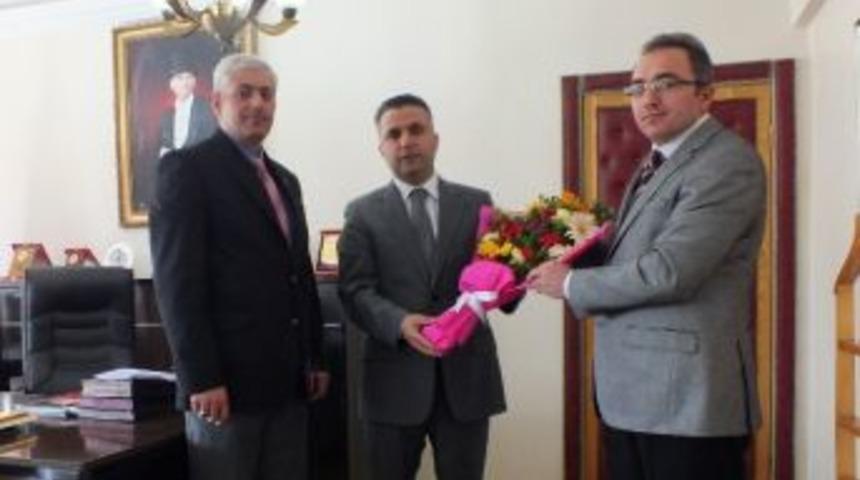 M&uuml;ft&uuml; Yazıcı&rsquo;dan Kaymakam G&uuml;ler&rsquo;e Ziyarek