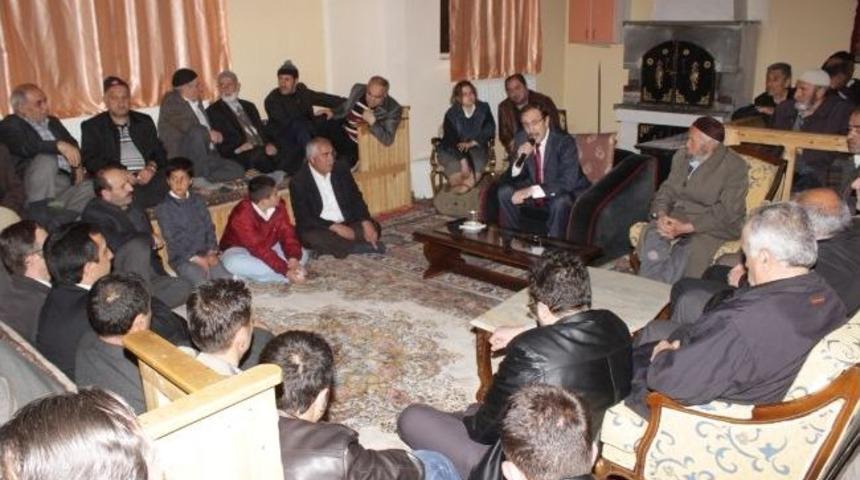 Başkan Bulutlar, Nakış Evlerin De Fikir Alışverişinde Bulundu