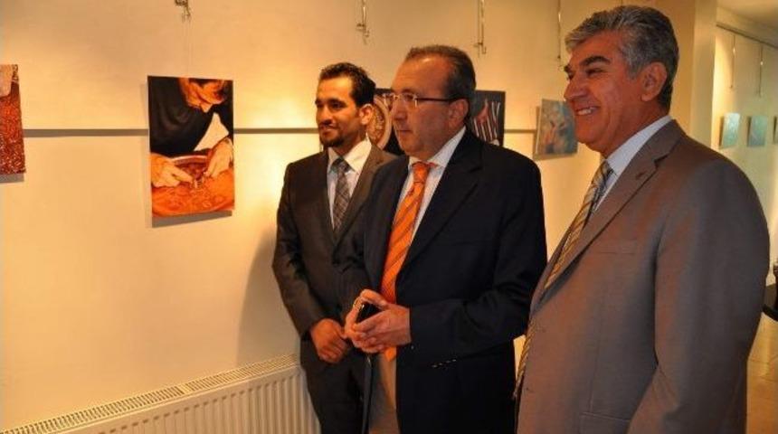 &lsquo;usta Eller&rsquo; Resim Sergisi A&ccedil;ıldı