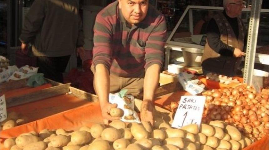 T&uuml;kenen Kış Patatesinde Fiyatlar 75 Kuruşa Fırladı