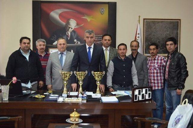 Polis Gücüspor Hocalarından Emniyet Müdürüne Ziyaret