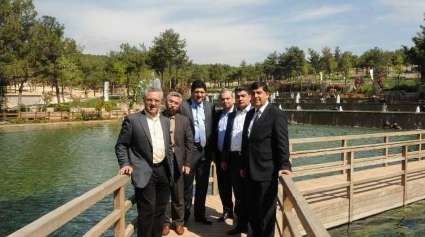 Başkan Fadıloğlu Milletvekili Mustafa Ataş&rsquo;a Hizmetlerini Gezdirdi