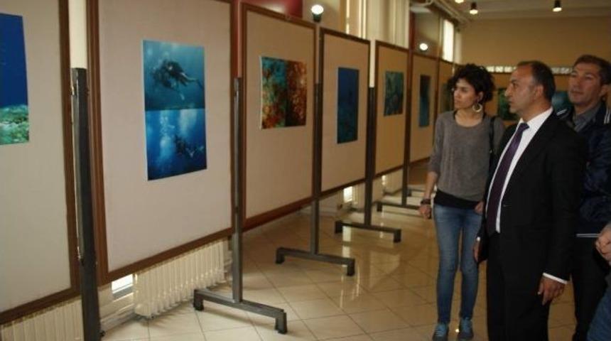 Er&uuml;&rsquo;de Su Altı Fotoğraf Sergisi A&ccedil;ıldı