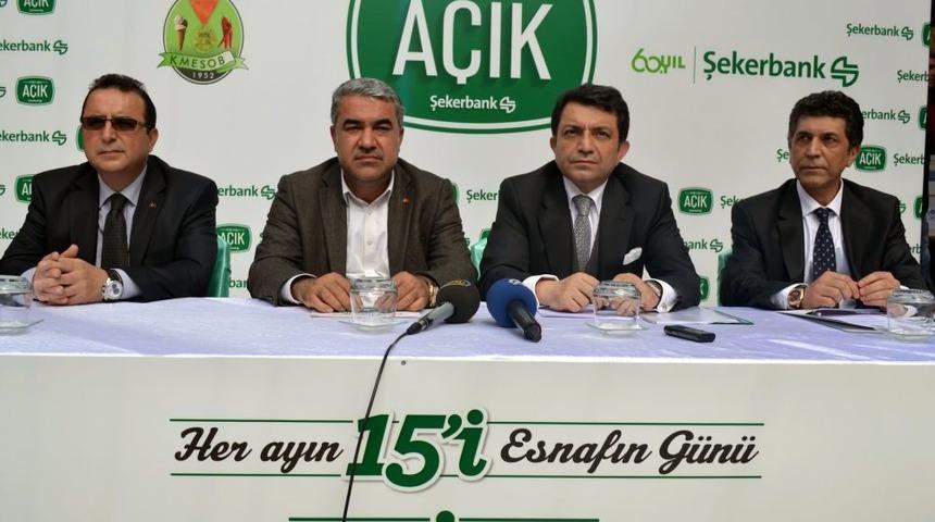 Şekerbank, Kahramanmaraşlı Esnaflarla Kredi Protokolü Imzaladı