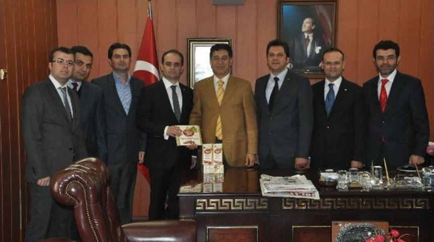 Gen&ccedil; Girişimciler İcra Komitesi'nden Soma'da Ziyaretler
