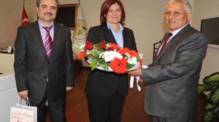 M&uuml;ft&uuml; Kocaoğul&rsquo;dan Başkan &Ccedil;er&ccedil;ioğlu&rsquo;na Ziyaret