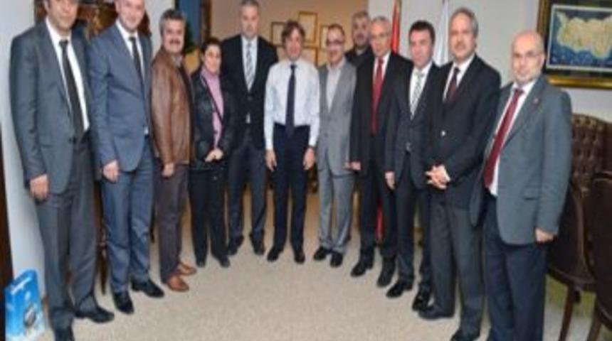 Giresun Federasyonu Beyoğlu Belediyesi'ni Ziyaret Etti