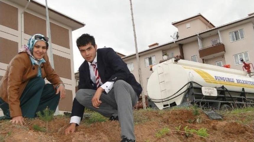 Sungurlu&rsquo;da &lsquo;bir Fidan, Bir Nefes&rsquo; Kampanyası