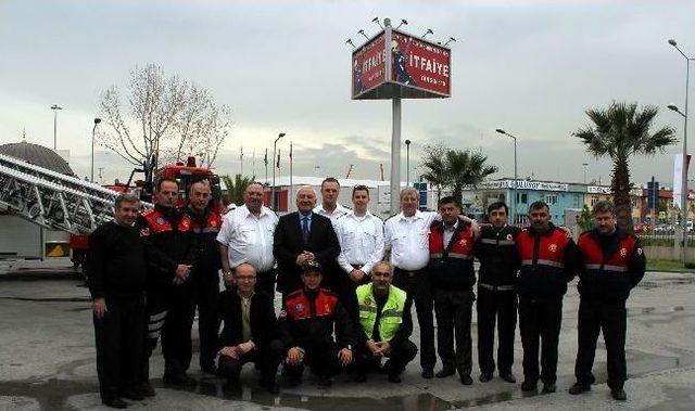 Hollandalı İtfaiyeciler Samsun’da