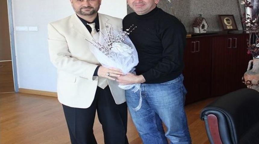 M&uuml;ft&uuml; Taşcı&rsquo;dan Başkan Albayrak&rsquo;a Kutlu Doğum Haftası Ziyareti