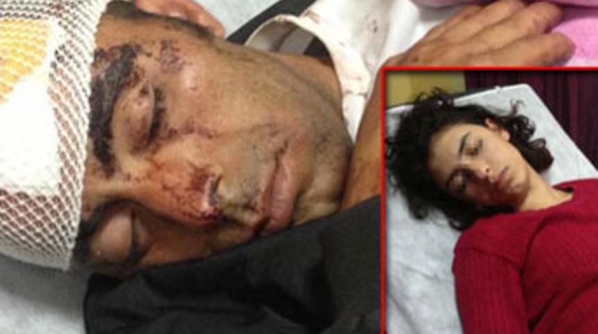 Kızıyla g&ouml;r&uuml;şen genci sopalarla komalık etti