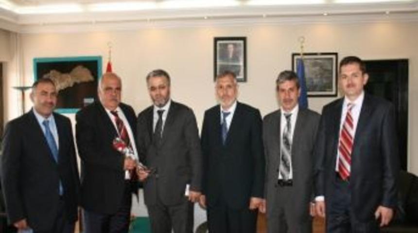 M&uuml;ft&uuml; İşliyen&rsquo;den Başkan Vekili Kaban&rsquo;a Ziyaret