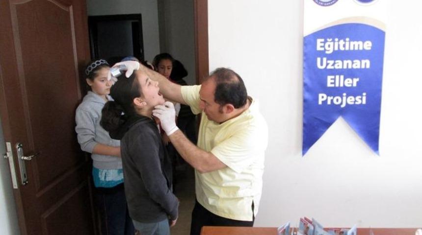 Okuma Salonu &Ouml;ğrencileri Ağız Ve Diş Sağılığı Taramasından Ge&ccedil;irildi