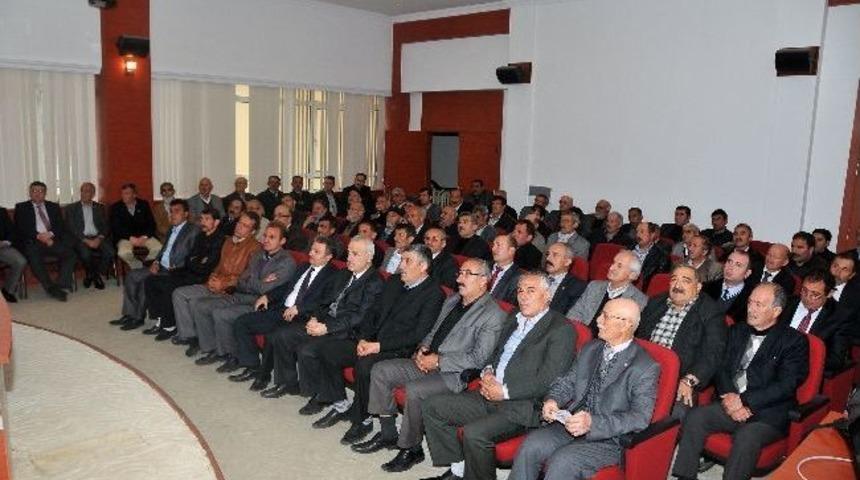 Gümüşhane’de Merkez İlçe Köylere Hizmet Götürme Birliği Meclisi Toplantısı Yapıldı