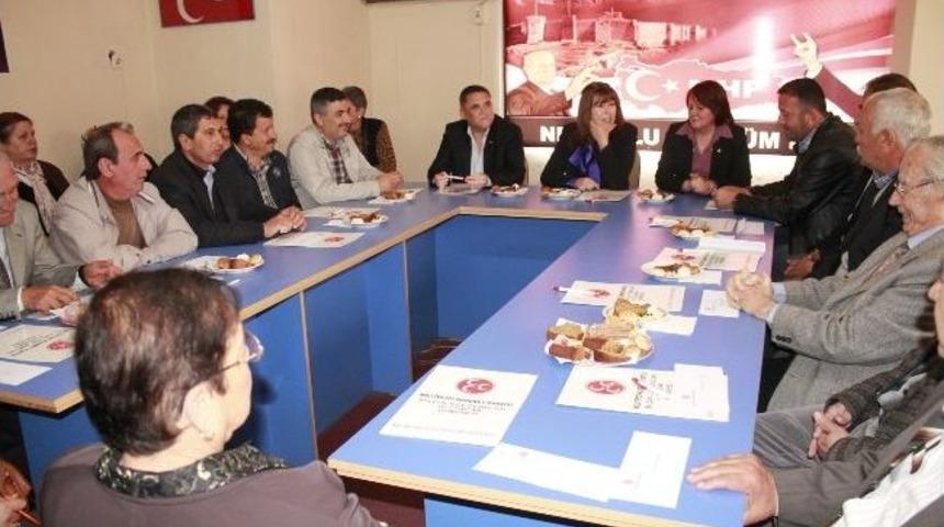Mhp'li Bal, Sel&ccedil;uk'ta Muhtarlarla Bir Araya Geldi