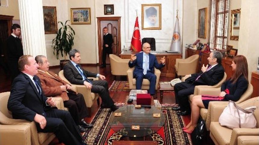 Tursab Başkanı Ulusoy, Başkan Yılmaz&rsquo;ı Ziyaret Etti