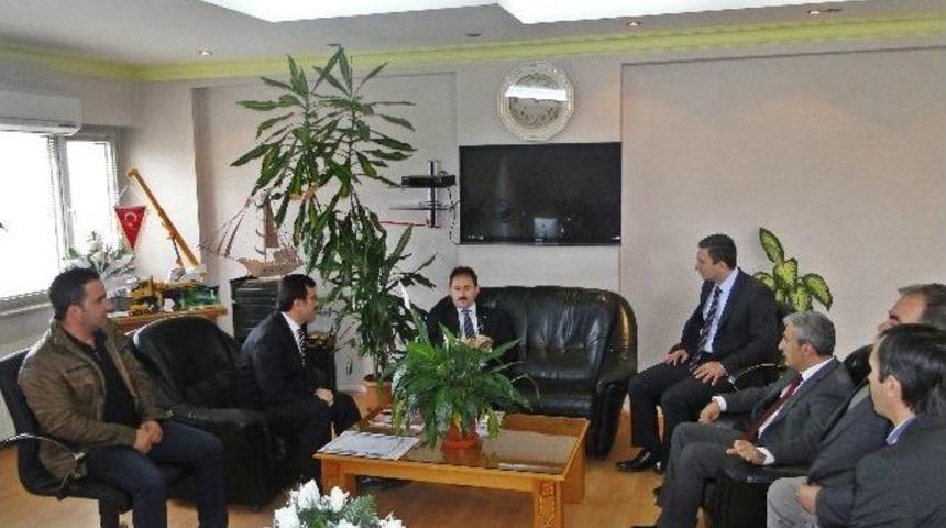 Vali Başk&ouml;y'den Sungurlu Belediyesi'ne Ziyaret