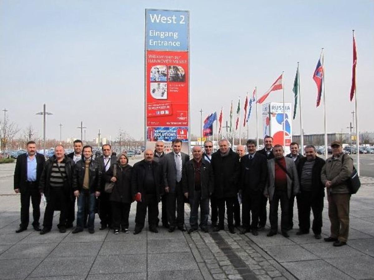 Nazilli Ticaret Odası &Uuml;yeleri Hannover Messe Sanayi Fuarına Gitti