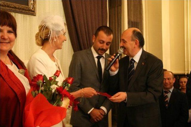 Bakan Müezzinoğlu, Edirne’de Nikah Törenine Katıldı