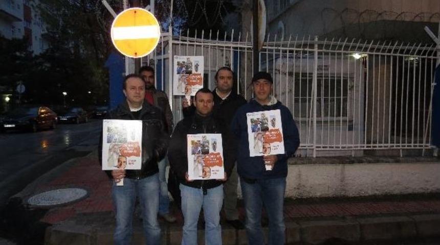 Suriye&rsquo;deki Kayıp Gazeteci Kadumi İ&ccedil;in Meslektaşlarından Eylem