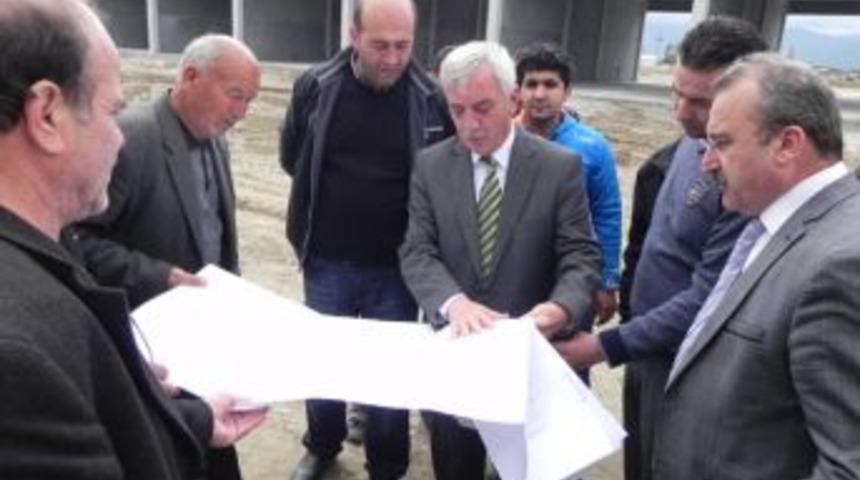 &Ouml;demişli Hal İşletmecileri, Yeni İnşa Edilen Hal Tesisini İnceledi