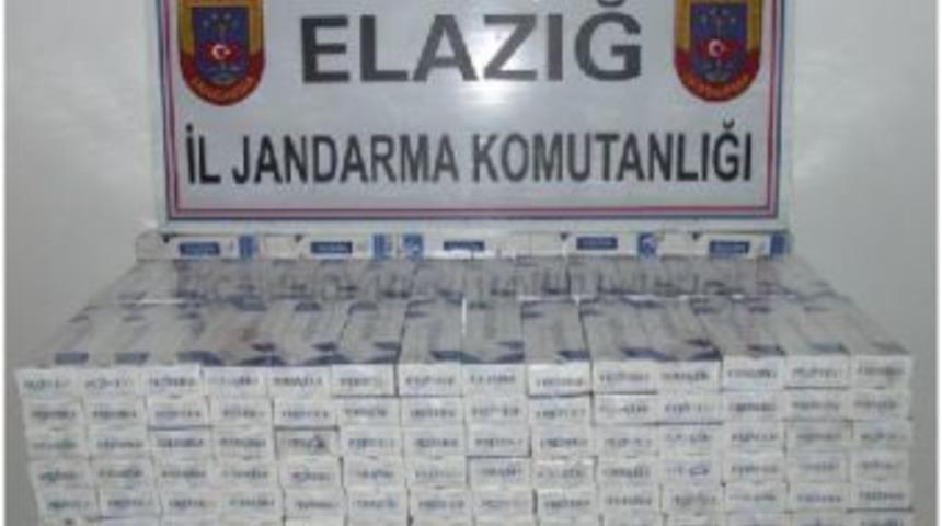 6 bin 150 paket sigara yakalandı