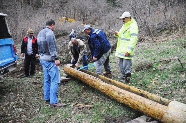 Tosya’daki Su Bulma Çalışmaları Sırasında Yaban Hayatı Da Unutulmadı