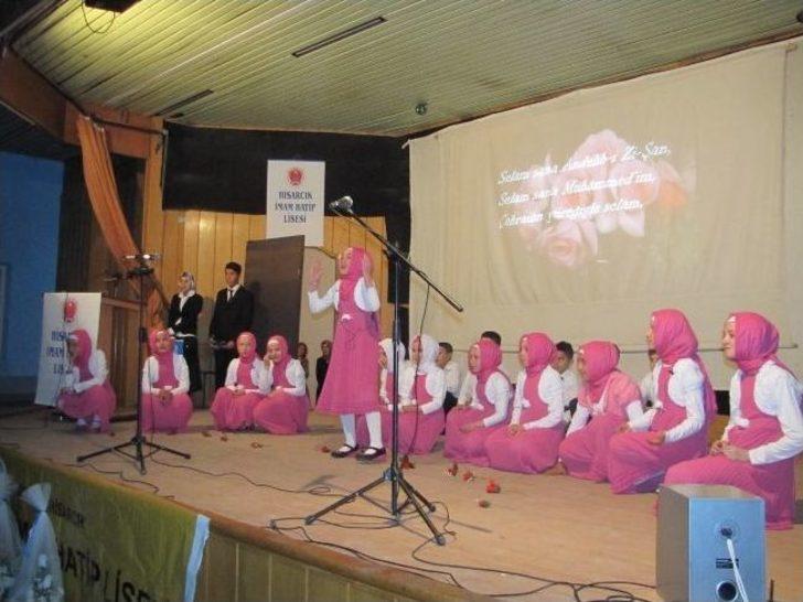 Hisarcık İmam Hatip Lisesi Öğrencilerinden Kutlu Doğum Haftası Programı G4