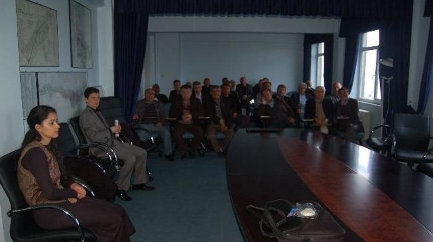 K&ouml;y Muhtarlarına Kene Eğitimi