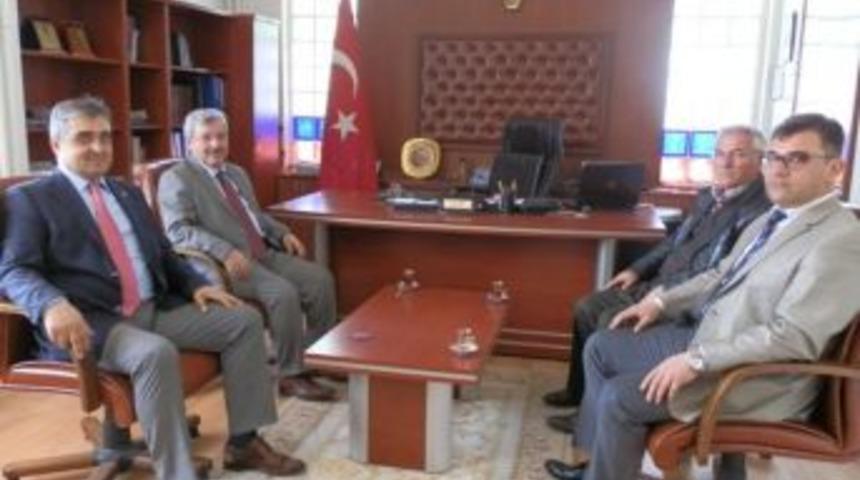 Ziraat Odası Başkanı Şaylan&rsquo;da, Genel Sekreter Eser&rsquo;e Ziyaret